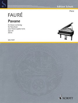 Pavane Op. 50 by Faure Gabriel - Uwe Korn - for 1 Piano 4 Hands