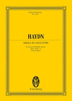 Missa in Angustiis ('Nelson Mass') by Haydn Joseph for Study Score