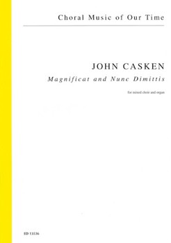 Magnificat and Nunc Dimittis by Casken John for Score