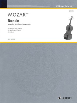 Rondo from the Haffner-Serenade KV. 250 by Mozart Wolfgang Amadeus - Kreisler Fritz - for