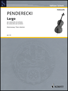 Largo [cello] Pendericki