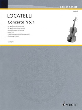 Concerto No. 1 for Violin and Orchestra, Op. 3 (Piano / Violin)