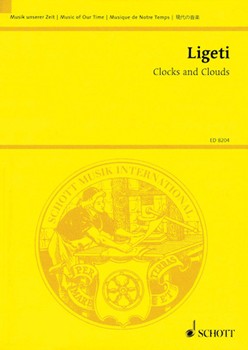 Ligeti G Clocks And Clouds by Ligeti Gyorgy for Study Score