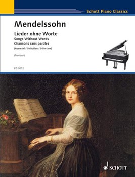 Songs Without Words Selections by Mendelssohn Felix - Terebesi - for Piano
