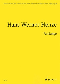 Fandango (1985 New Version 1992) by Henze Hans Werner for Score