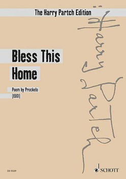 Bless This Home by Partch Harry for Score
