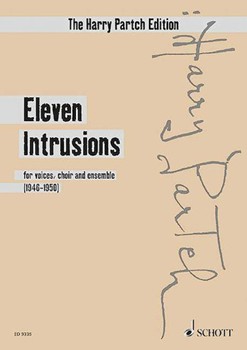 Eleven Intrusions by Partch Harry for