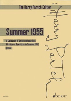 Summer 1955 by Partch Harry for Study Score
