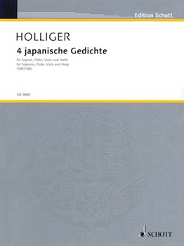 4 Japanische Gedichte (1957/58) by Holliger Heinz for