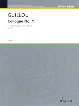 Colloque No. 1 Op. 2 by Guillou Jean for Score and Parts