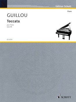 Toccata Op. 9b by Guillou Jean for Piano