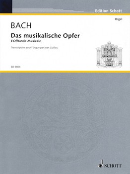 Musical Offering by Bach Johann Sebastian - Guillou Jean - for Organ