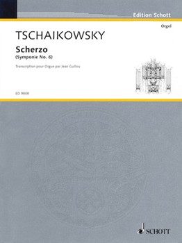 Scherzo by Tchaikovsky Pyotr Ilyich - Guillou Jean - for Organ
