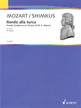 Rondo Alla Turca Parody Paraphrase by Mozart Wolfgang Amadeus for Piano