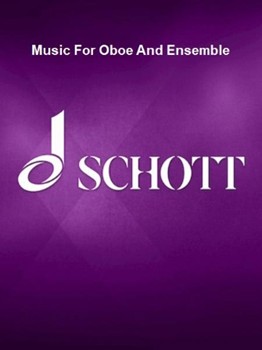Music For Oboe And Ensemble by Benguerel Xavier for Score