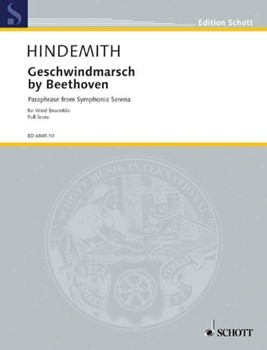 Geschwindmarsch Tuba by Hindemith Paul for Parts