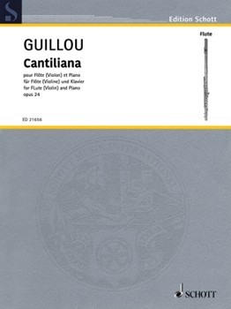 Cantiliana Op. 24 by Guillou Jean for
