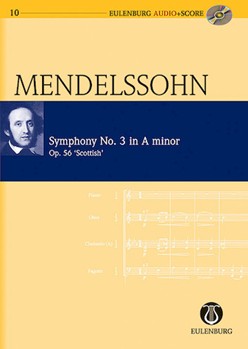 Symphony #3 In A Minor (Scottish) by Mendelssohn Felix for Mini Score