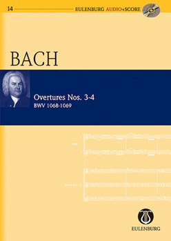 Overtures Nos. 3-4 by Bach Johann Sebastian for Mini Score