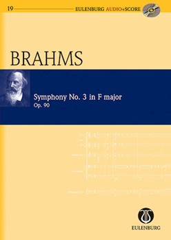Symphony #3 In F Major by Brahms Johannes for Mini Score