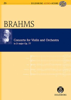 Violin Concerto In D Major by Brahms Johannes for Mini Score
