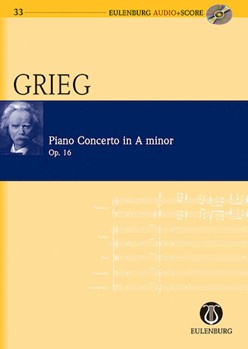 Piano Concerto In A Minor by Grieg Edvard for Mini Score