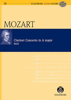 Clarinet Concerto In A Major by Mozart Wolfgang Amadeus for Mini Score