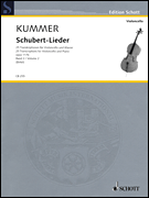 Schubert-lieder Op117b: 25 Transcriptions For Cello And Piano V2