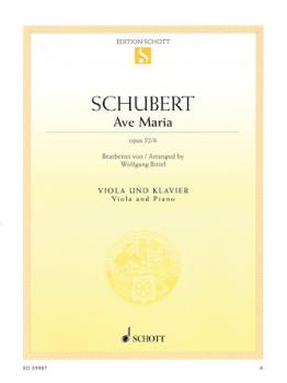 Ave Maria Op 52/6 [viola] Schubert