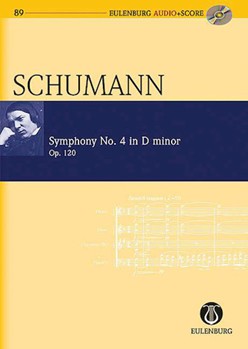 Symphony No. 4 in D minor Op. 120 by Schumann Robert for Study Score