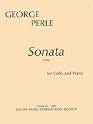 Sonata For Cello And Piano [cello] Perle