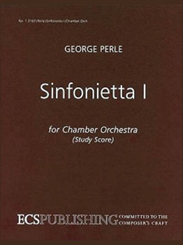 Sinfonietta No.1 (study Score) by Perle George for