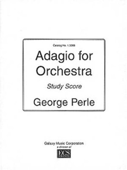 Adagio For Orchestra (study Score) by Perle George for