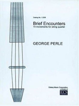 Brief Encounters (study Score) by Perle George for