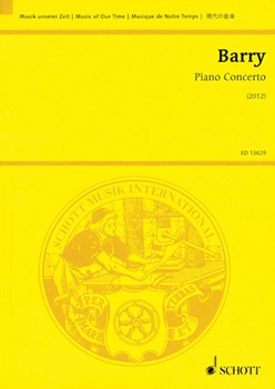 Piano Concerto by Barry Gerald for Study Score