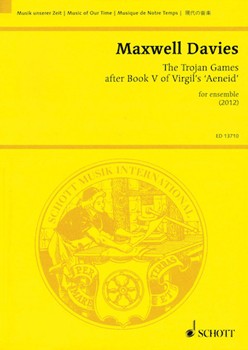 The Trojan Games After Book V Of Virgil's 'aeneid' Study Score by Davies Peter Maxwell for Study Score