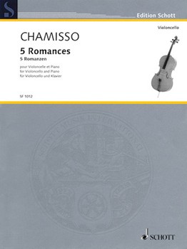 5 Romances by Mayran de Chamisso Olivier for Score and