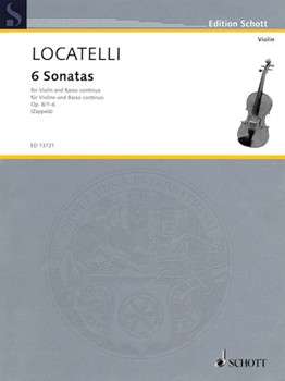 6 Sonatas [violin] Locatelli