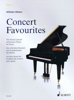 Concert Favorites by Various for Piano