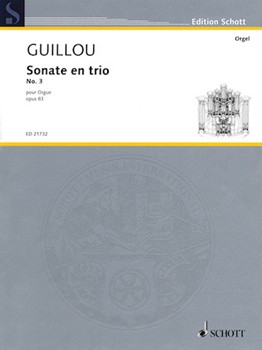 Sonate en trio No. 3 Op. 83 by Guillou Jean for