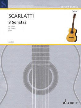 8 Sonatas by Scarlatti Domenico - Fisk Eliot - for Guitar