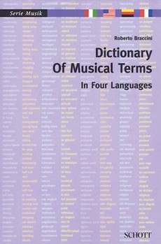 Dictionary of Musical Terms in Four Languages by for