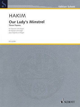 Our Lady's Minstrel For Soprano And Organ Danish - English by Naji Hakim for Soprano