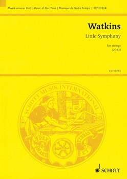 Little Symphony by Watkins Huw for Study Score