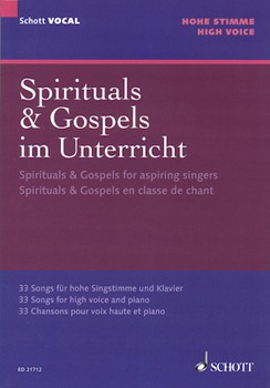 Spirituals & Gospels for Aspiring Singers [high voice]