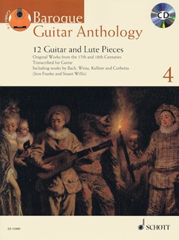 Baroque Guitar Anthology - Volume 4 by Various for Guitar