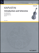 Introduction and Scherzino Op 93 [cello] Kapustin