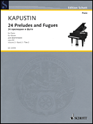 24 Preludes And Fugues Op 82 Volume 2 [piano] Kapustin
