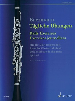 Daily Exercises Op 63 From The Clarinet Method