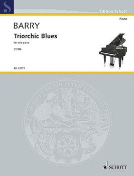 Triorchic Blues Solo Piano by Barry Gerald for Piano